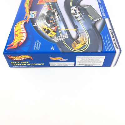 Hot Wheels RALLY RACE Playset Handy MX48 Turbo 2003 SEALED 65739