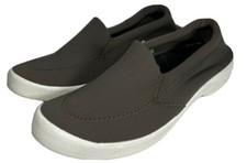 Arcopedico Gray Stretch Canvas Mesh Slip On Comfort Flats Women  s EUR 39