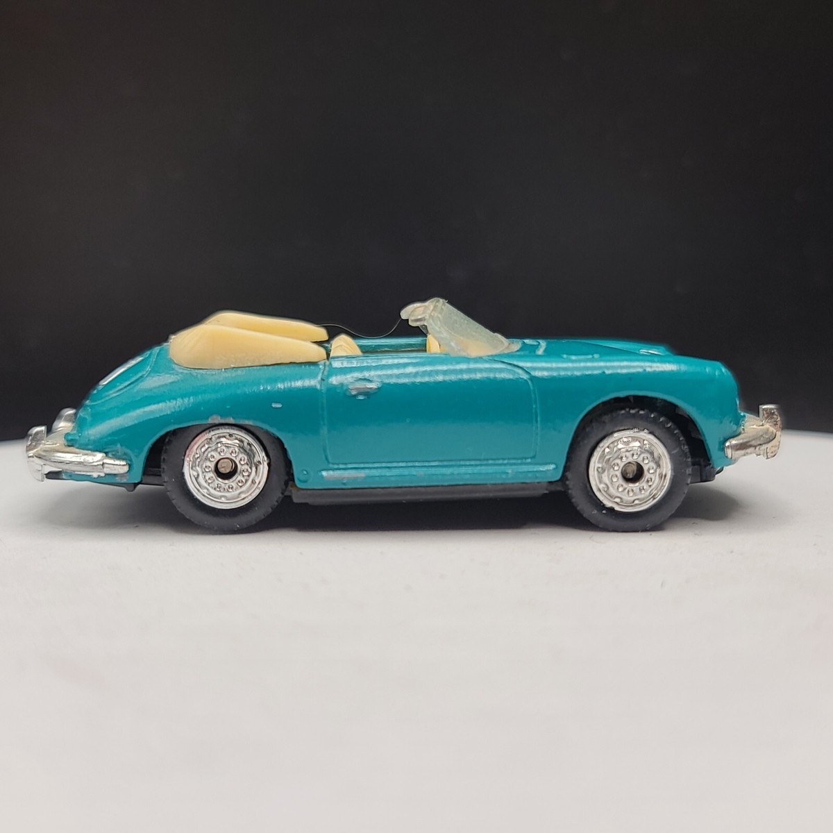 ミニカー Porsche 356 Kyosho 1/64 Porsche collection 356C Coupe blue diecast model car