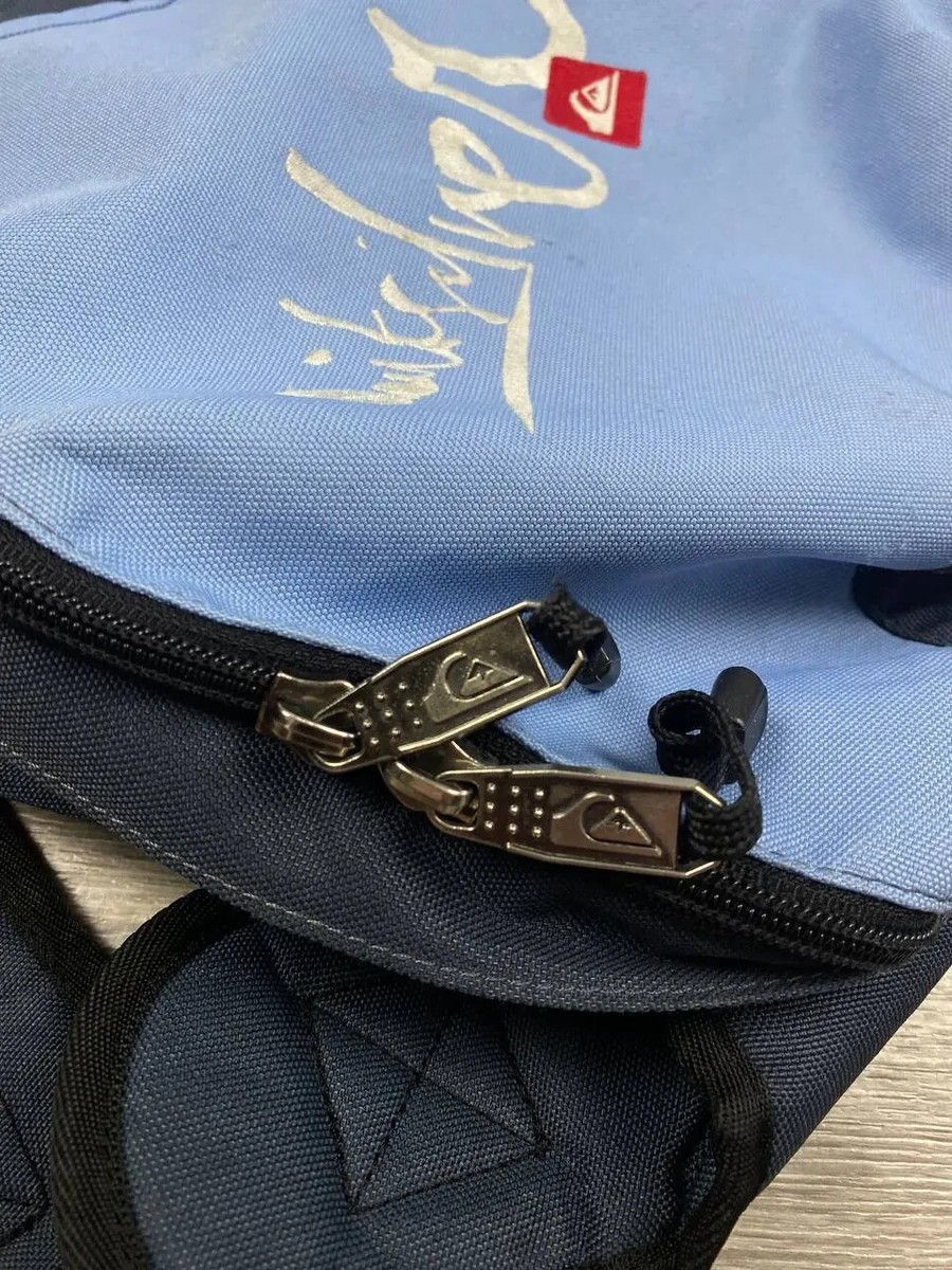 QuikSilver 2000 vintage Sling Bag Tri-harness Blue surfing wear | eBay