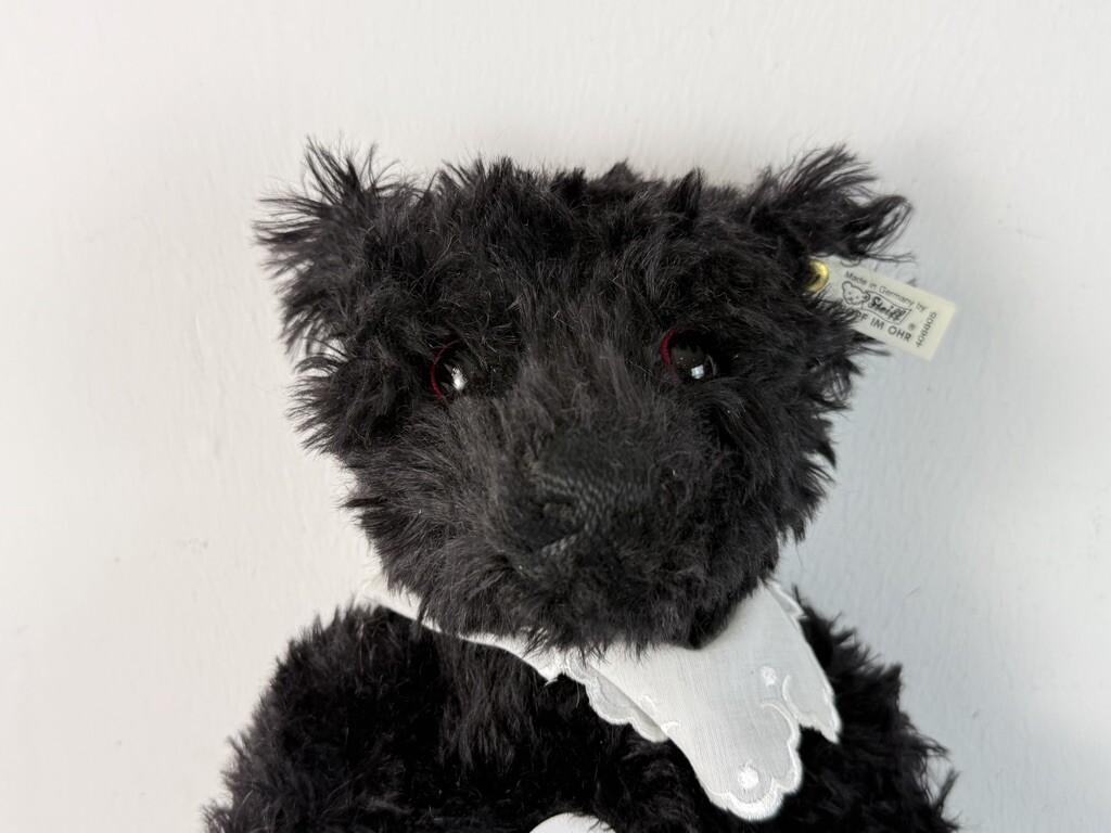 Steiff Animal 406805 Teddy 1912 Replica Black 40cm Excellent