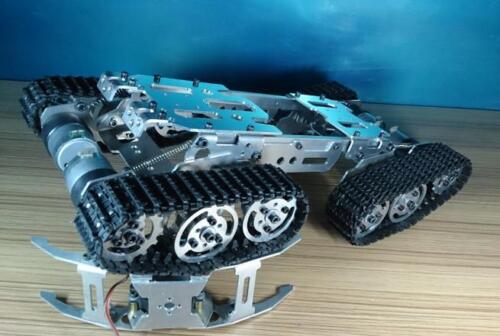 Metal ATV Track Robot Tank Chassis suspension obstacle crossing Crawler For DIY - Picture 3 of 5