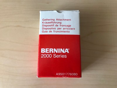 Bernina Bernette Funlock Gathering Attachment - 700 800 1100 1200 1300 2000 2500