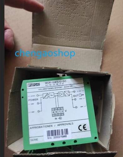 1PCS 2766779 MCR-SWG-U-DC (by DHL or Fedex) #U4001D YG - 第 1/1 張圖片