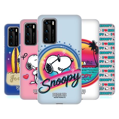 OFFICIAL PEANUTS SNOOPY BOARDWALK AIRBRUSH SOFT GEL CASE FOR HUAWEI PHONES 4