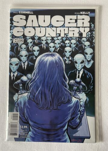 Issue #9 SAUCER COUNTRY Vertigo Comic NM / Mint Jan 2013 P Cornell R Kelly - Picture 1 of 2