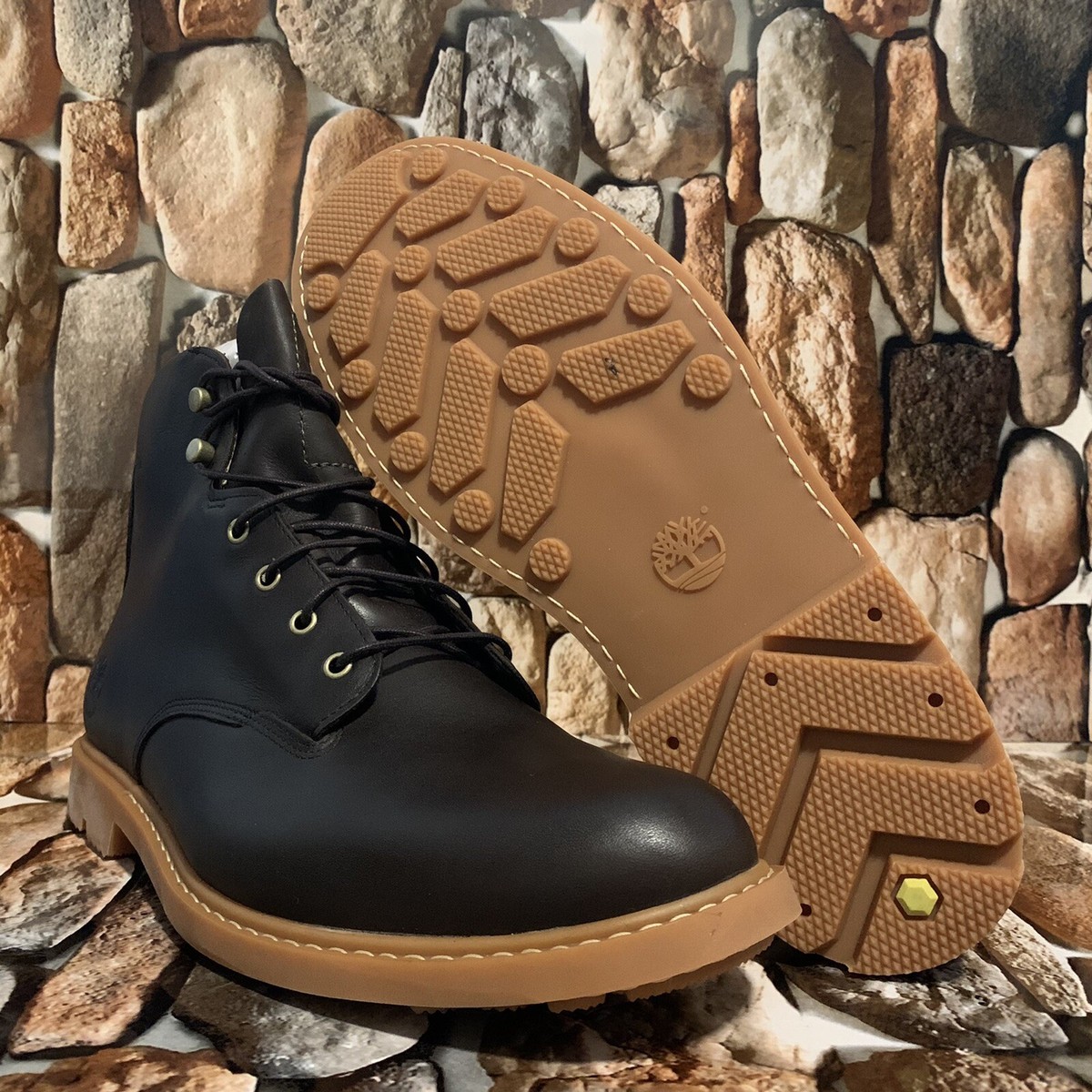 TIMBERLAND MEN\'S BELANGER EK+ 6inch WATERPROOF BOOTS DARK BROWN FULL GRAIN. TIMBERLAND MEN main image 4