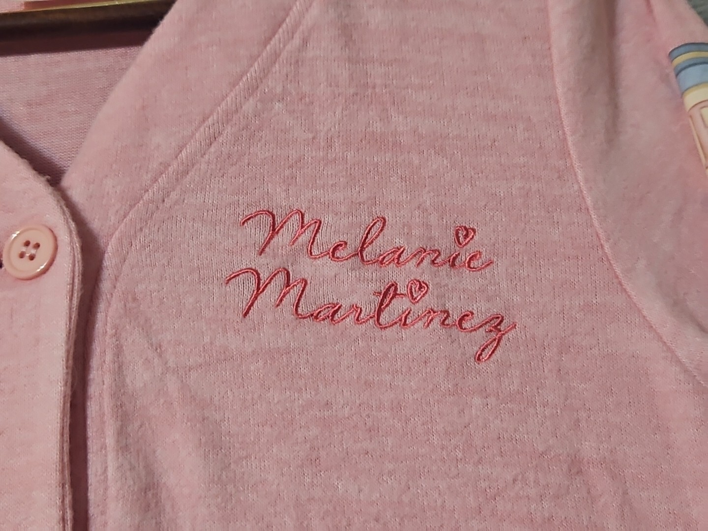 MELANIE MARTINEZ | Rare Hot Topic Cry Baby Pink Girls Cardigan Size Small image 5