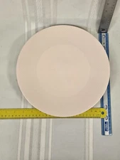 RARE Neil Lane Fortessa Trilliant Blush pink Dinner plate 10 3/4"