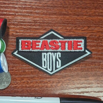 The Beastie Boys Patch 80s Rap Hip Hop Punk Music Embroidered Iron On 2x3''