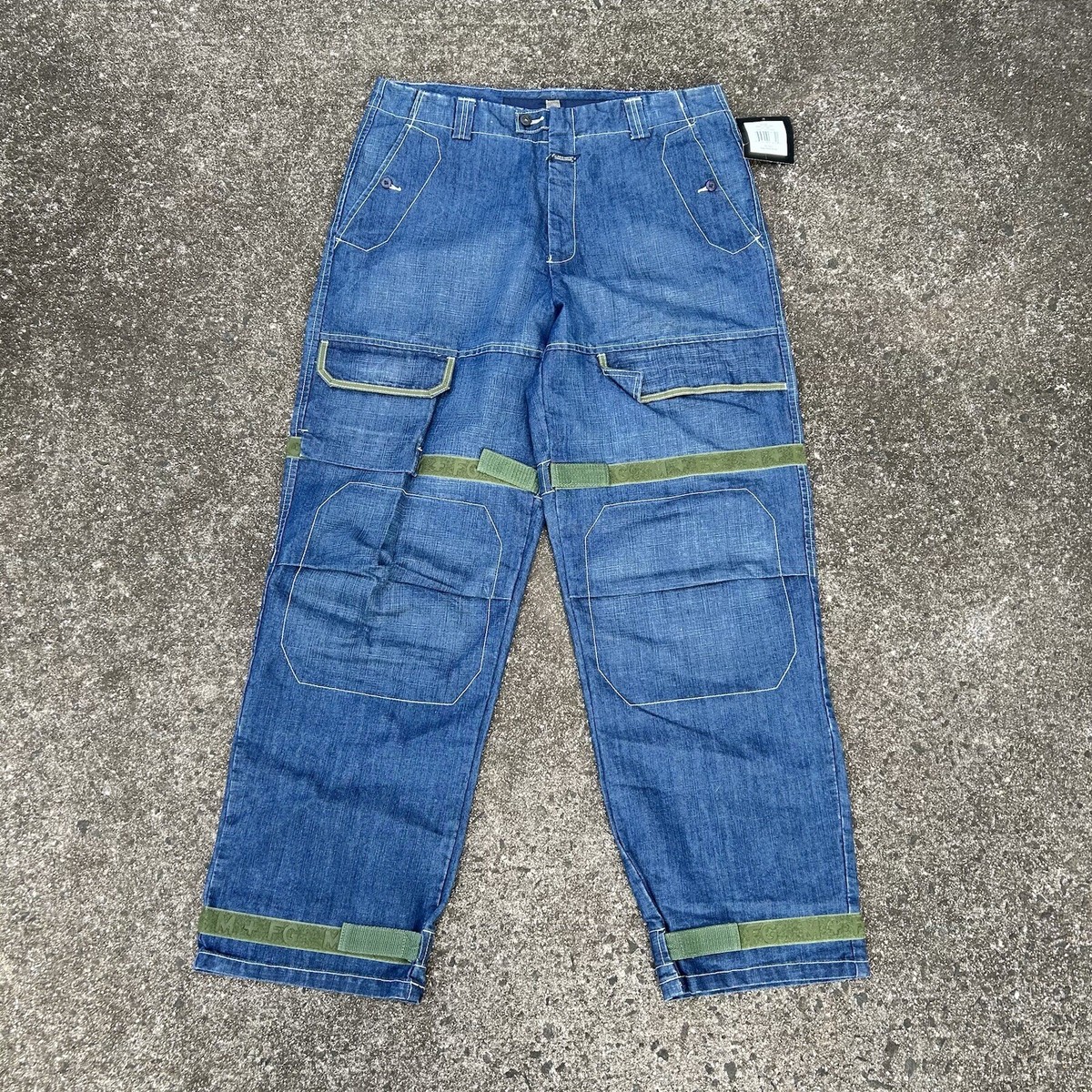 NEW Vtg Marithe Francois Girbaud Tape Shuttle Spellout Denim Jeans 