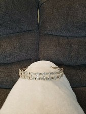 Bridal Headpiece - Headband - Silver w/ Rhinestones