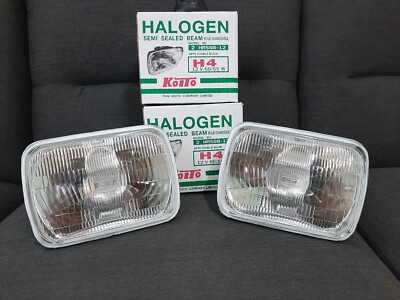 1PAIR Toyota Hilux LN85 LN90 LN106 Koito H4 Head Lamps Light
