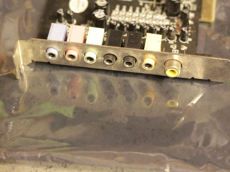 8 channel PCI audio sound card cmi8768/PCI-8ch S/PDIF Windows 95/98 retro gaming - Image 3 of 4