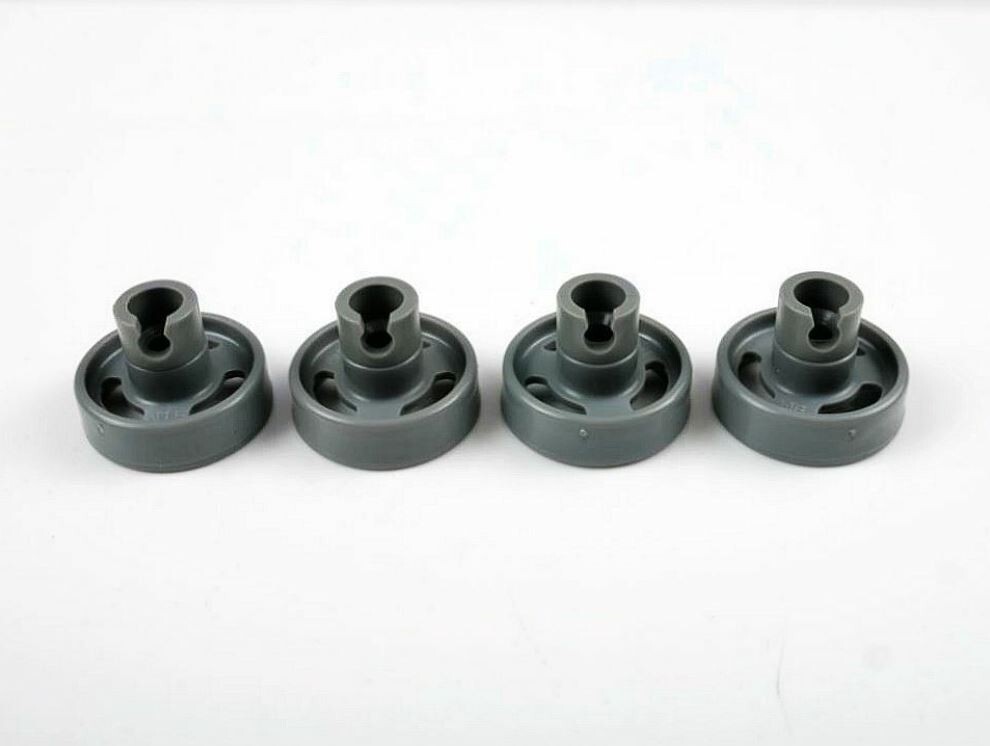 4PCS Euromaid Dishwasher Spare Parts Lower Basket Wheels Set GREY (D24) eBay