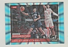 2021-22 Panini Donruss FRANCHISE FEATURES TEAL HOLO LASER FOIL #21 COLE ANTHONY