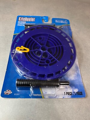 X-Kites Brainstorm Purple Kite Reeler Winder 25lb x 200 ft Nylon
