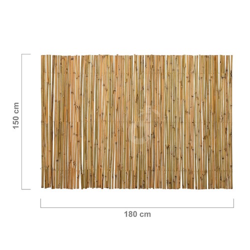 Sichtschutz BALI NATURE Bambus Garten Gartenzaun Windschutz Sichtschutzmatte BxH - Bild 19 von 35
