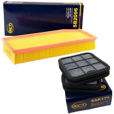 Inspektionspaket Filterset - Ölfilter, Luftfilter & Innenraumfilter Komplettset