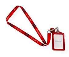 Our Lady of Guadalupe Virgin Red Lanyard Strap Cord ID Holder Name Badge Keys