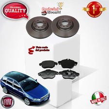 KIT 4 PASTIGLIE E 2 DISCHI POSTERIORI FIAT CROMA 1.9 D MJT 120CV DAL 2005 ->A