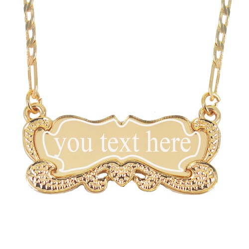 Custom Necklace 18K Gold Plated 