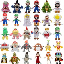 Game Super Mario Bros Plush Toys Anime Soft Stuffed Doll Kid Birthday Xmas Gift