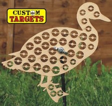 DUCK REACTIVE AIRGUN TARGET - wood 39 SHOOT AWAY ZONES (HUGE RANGE AVAILABLE)