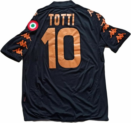 Maglia Roma Totti Kappa 2008 2009 Wind Serie A XL Kombat away Jersey | eBay