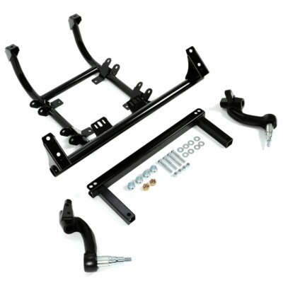 For 2017-2020 Yamaha Drive 2 Gas Golf Cart 6'' Spindle Lift Kit Black Steel