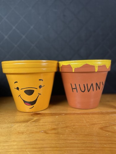 DISNEY WINNIE THE POOH KERAMIK BLUMENTOPF GARTENPFLANZER HAUSDEKOR BEHÄLTER - Bild 9 von 10