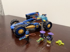 LEGO NINJAGO: Jay Walker One (70731) w/ 3/4 minifigures INCOMPLETE