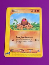 Diglett 106/165 Common Expedition Base Set Pokemon Cards