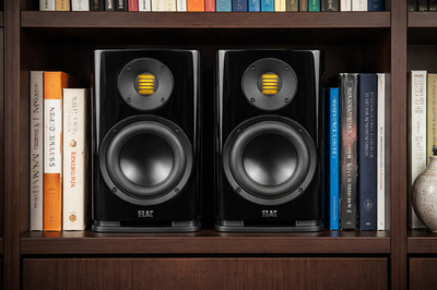 Elac BS283.2-GW 6'' 2-Way Bookshelf Speakers - Gloss Black