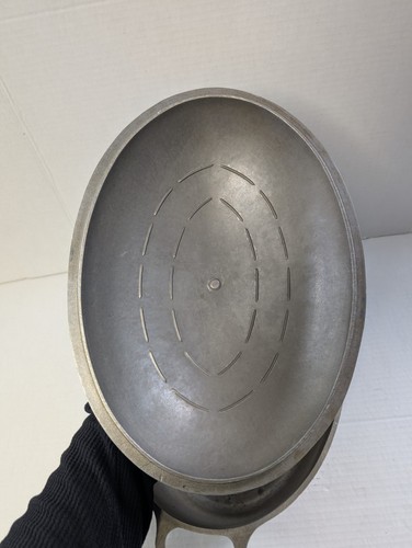 Club Hammered Aluminum 12" Dutch Oven VTG Roaster Pan with Drip Drop Lid 12x9 - Picture 5 of 9