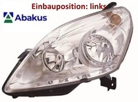 Abakus 442-1149LMLEMN1 Hauptscheinwerfer Links Scheinwerfer FüR Opel