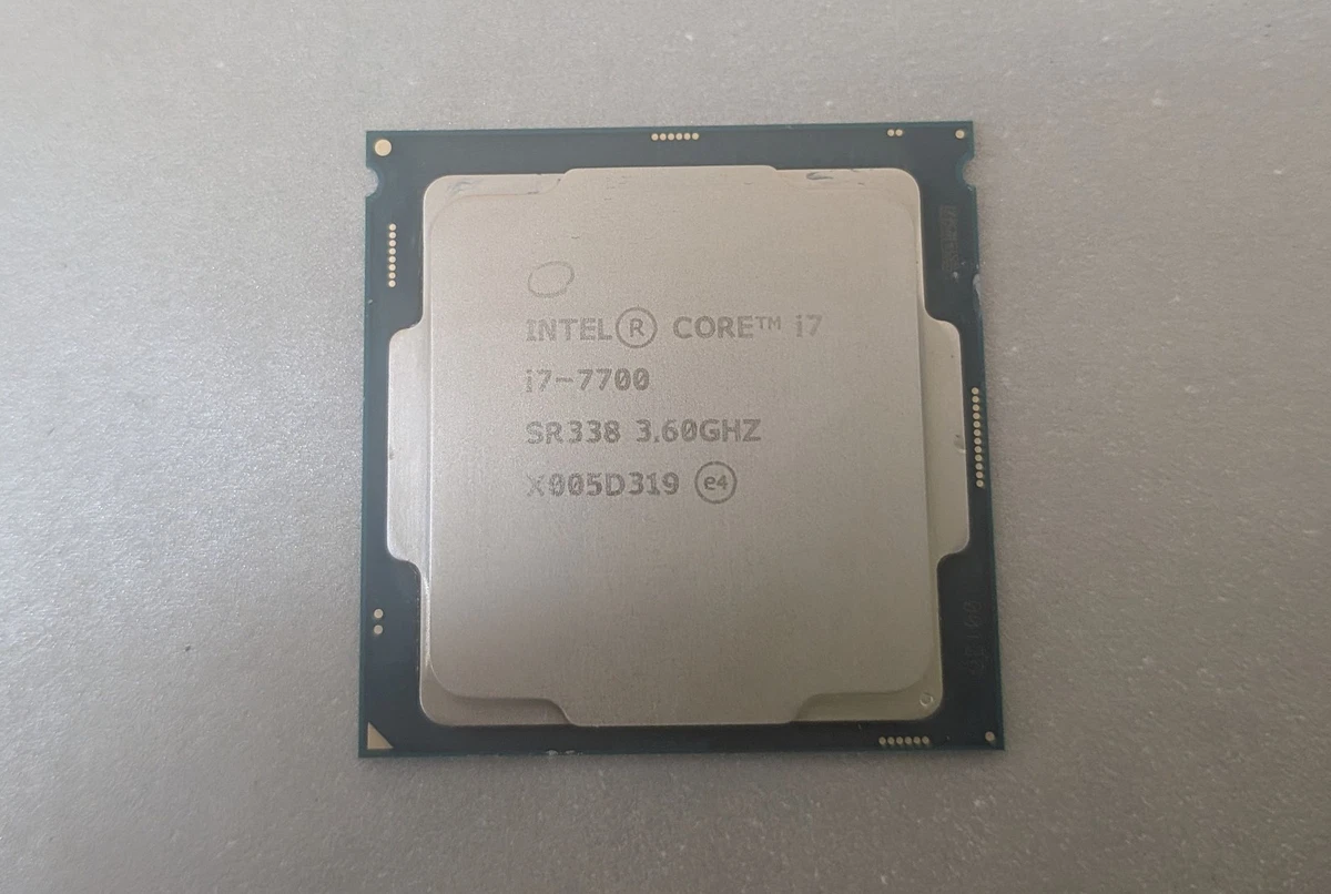 Intel Core i7-7700 Processor Model Computer Processors (CPUs) for