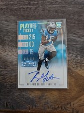 2016 Panini Rookie Ticket Keyarris Garrett #177 Contenders 004/199 (AU, RC) Low!