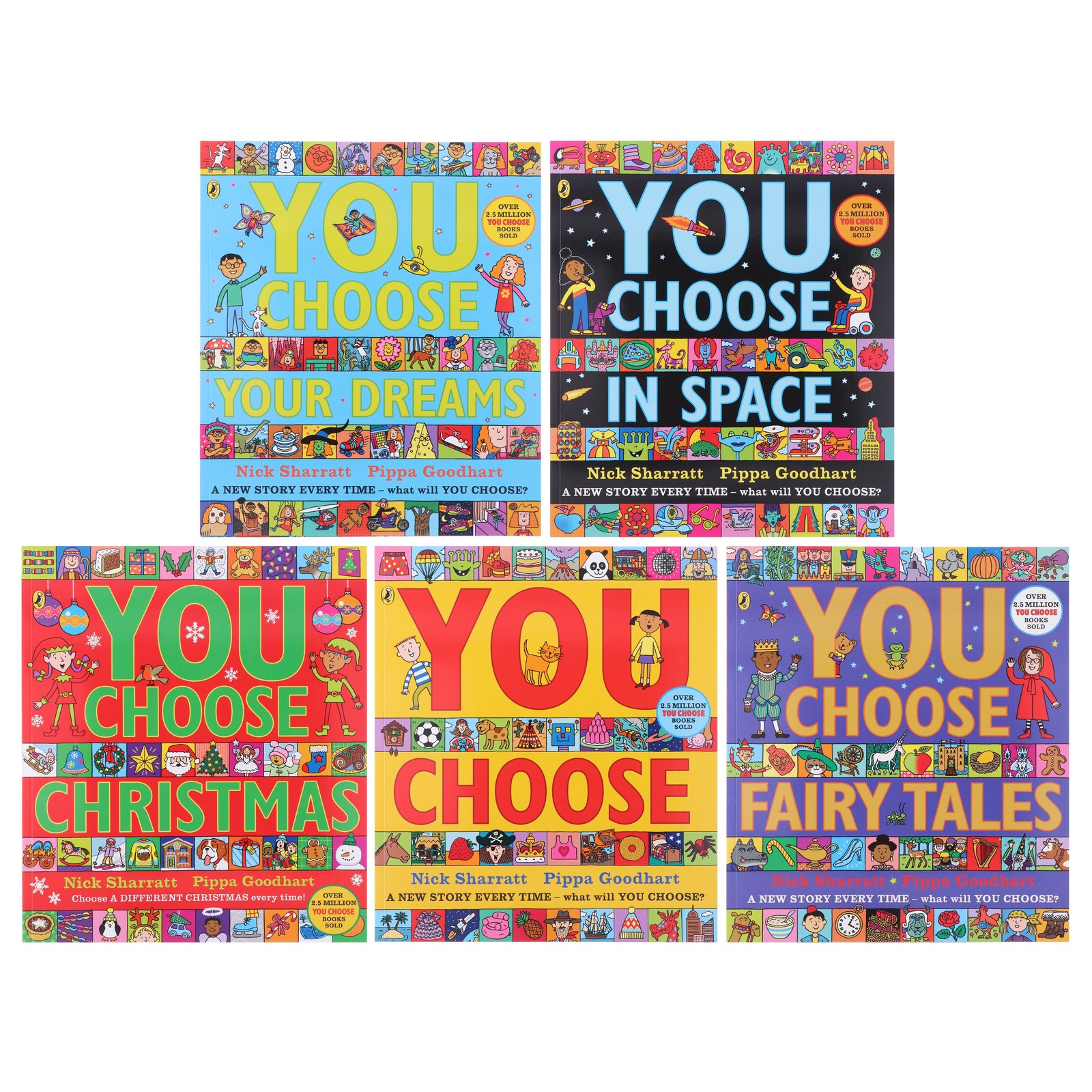 You Choose Series By Pippa Goodhart 5 Books Children's Set - Ages 3+ - PB