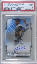 2019 Bowman Sterling Prospect Auto Jackson Kowar #BSPA-JW PSA 9 MINT Auto 8d2