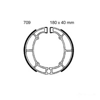 Bremsbacken Hinten Ebc K709 FüR Kawasaki Gt 550 G Bj. 1983-1990