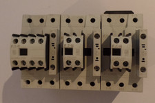 3 x EATON DIL M65  XTCE065D Leistungsschütz 24V DC+ Hilfskontakt + Sternbrücke