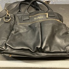 The Honest Company Everything Computer Diaper Tote Vegan Leather good condition