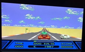 NES RAD RACER North American version Highway Star