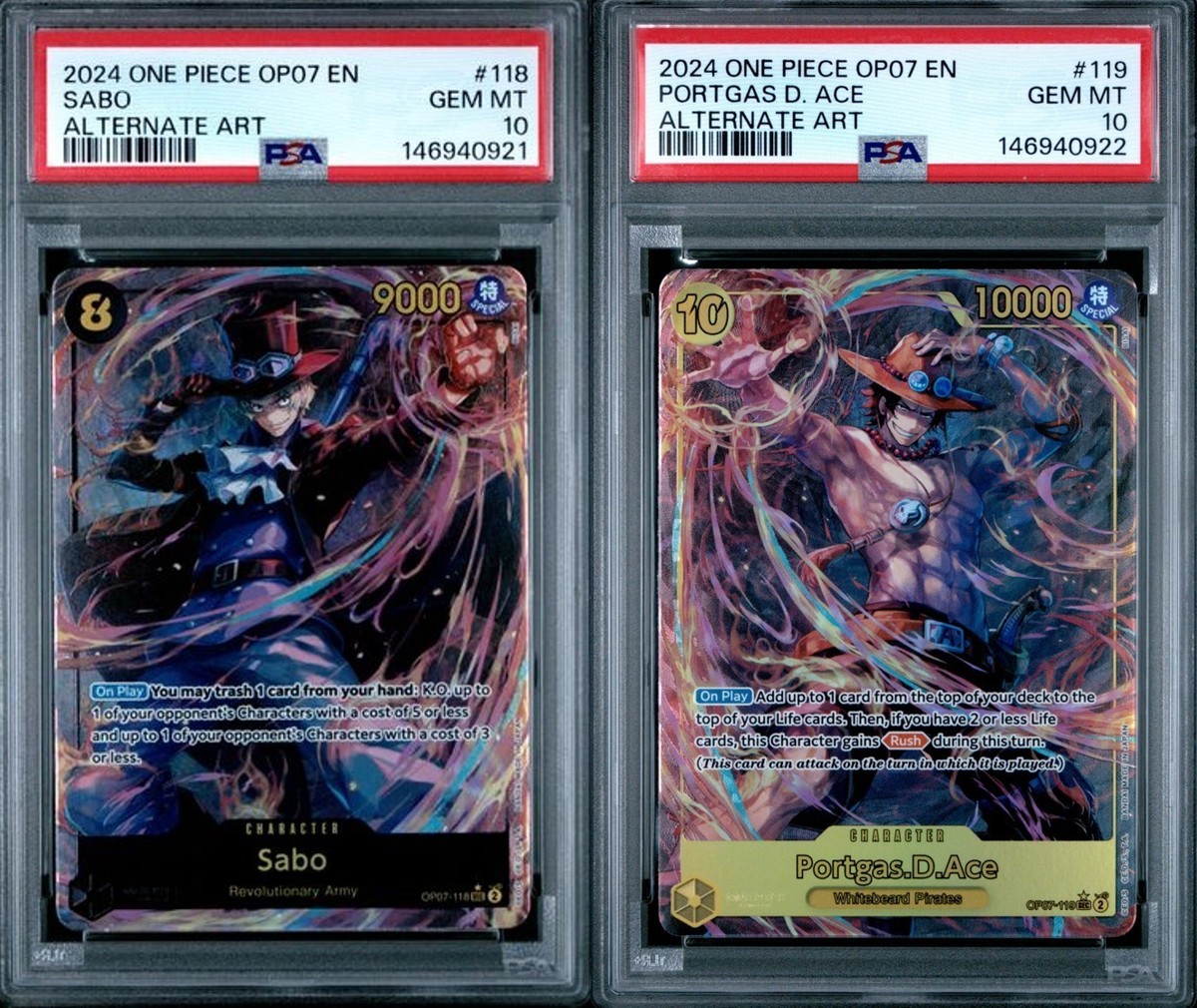 Sabo (Parallel) OP07-118 500 Years in the Future Foil for sale