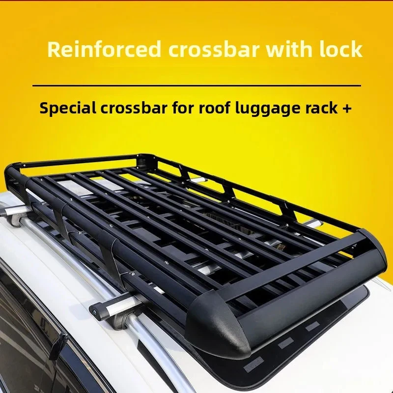 Car Roof Rack Basket Luggage Frame for Off-road SUV Travel - Image 4 of 4