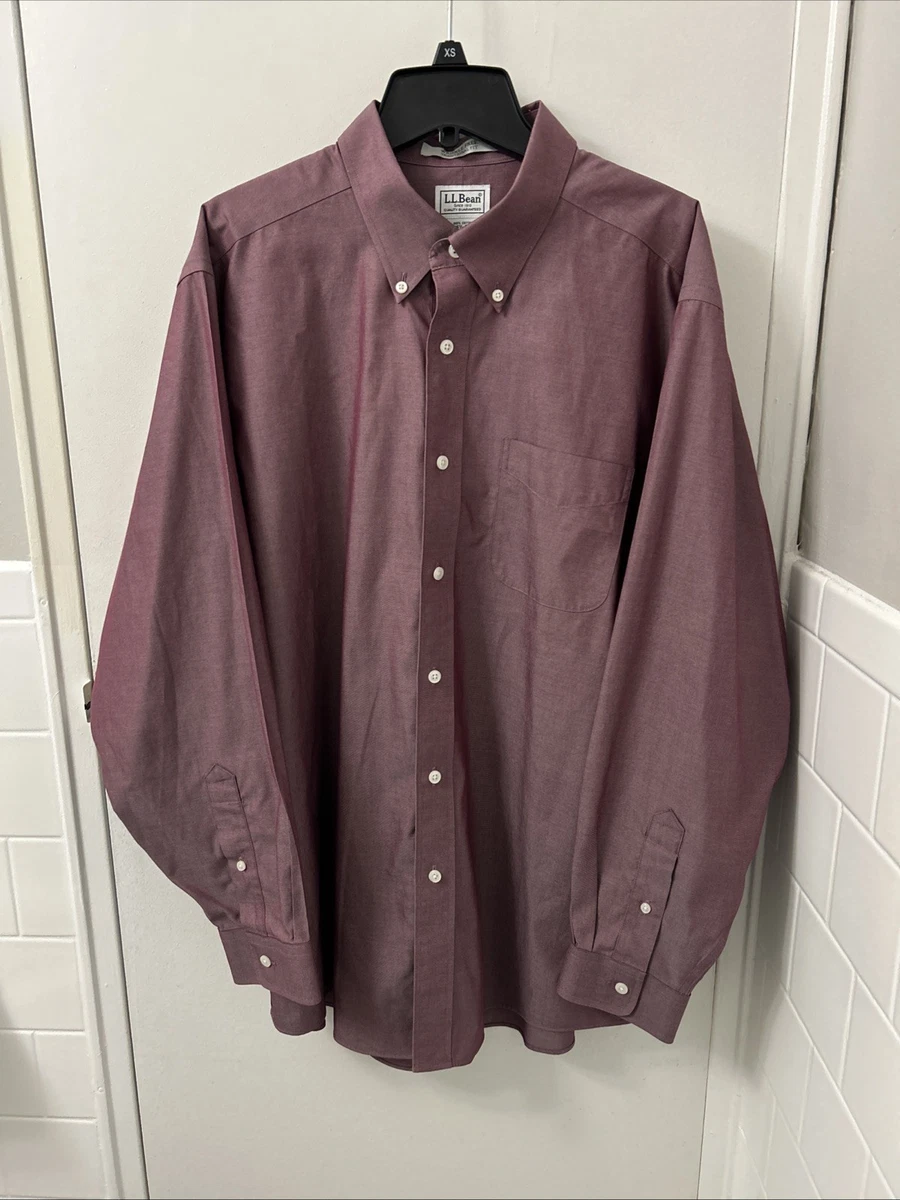 slim fit dress slacks L.L. Bean Traditional Fit Chamois Shirt