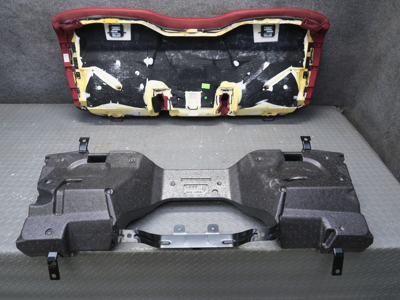 2017-2020 MASERATI LEVANTE M161 FRONT & REAR LEFT & RIGHT LEATHER SEAT RED SET