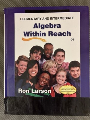 Elementary and Intermediate Algebra : Algebra Within Reach 6th Ed Hrdbk VG Z