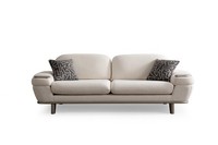 Exklusiver 3-Sitzer Wohnzimmer Couch Beiger Dreisitzer Edle MöBel